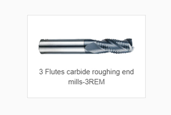 3 Flutes carbide Roughing End Mills-3REM