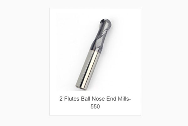 2 Flutes Ball Nose End Mills 550