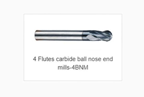 4 Flutes Carbide Ball Nose End Mills-4BNM